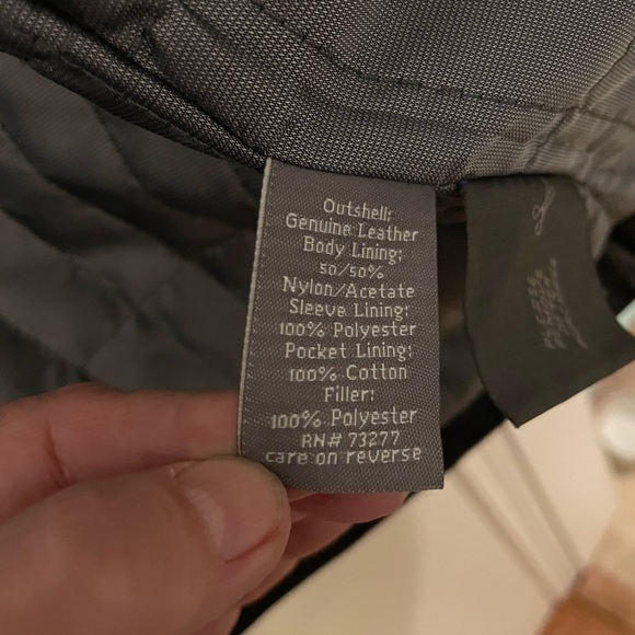 Apt 9 Lambskin Leather Jacket - Men’s size Medium - Picture 5 of 6